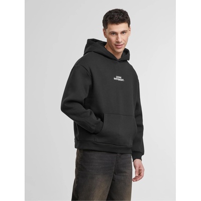 Mister Tee Think Different EMB Fluffy Hoody black XXLUB-MT3825-00007 - Бял, размер 3XL