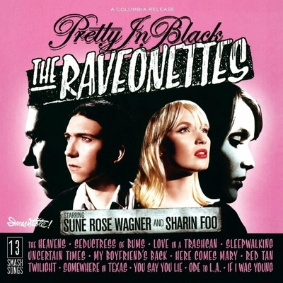 Raveonettes: Pretty In Black (Limited Coloured Pink & White Vinyl) - Vinyl (LP)