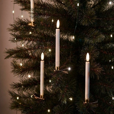 SIRIUS LED svíčky Saille na vánoční věnec 4ks