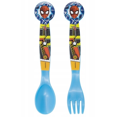 Stor Ergonomický příbor Spiderman lžíce a vidlička