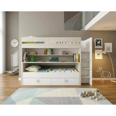 TRS-TOP-SKL-SPAIN Bo10 s písacím stolom cascina biela