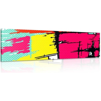 Obraz moderní pop-art - 135x45