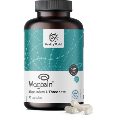 HealthyWorld Магнезиев L-треонат Magtein® 2000 mg - 90 капсули
