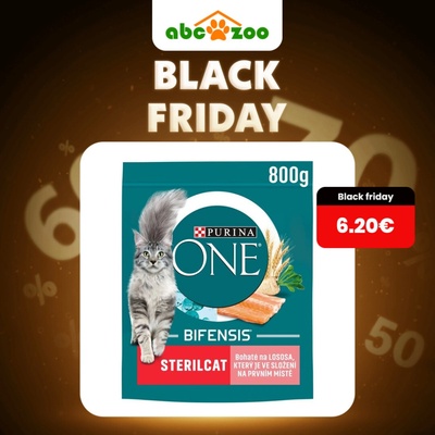 Purina ONE Sterilcat s lososom 0,8 kg