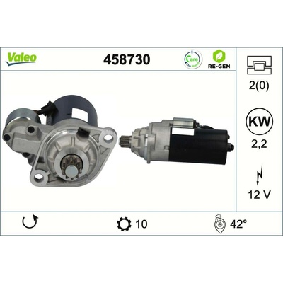 Startér VALEO 458730