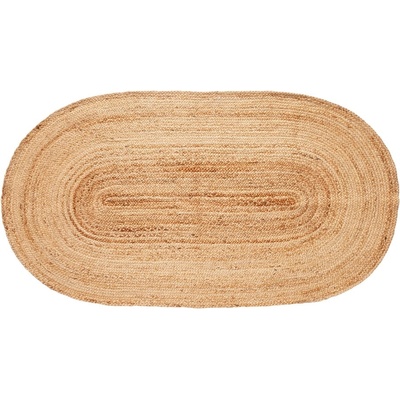 Hübsch Килим от юта в естествен цвят 100x200 cm Sage - Hübsch (700901)