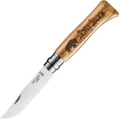 OPINEL OPI VRI N°08 Inox Animalia Bizón 002629