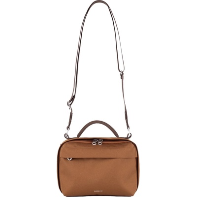 Sandqvist Чанта за рамо Sandqvist Go Shoulder Bag - Sepia Brown - размер 3 l (510-5599-0311)