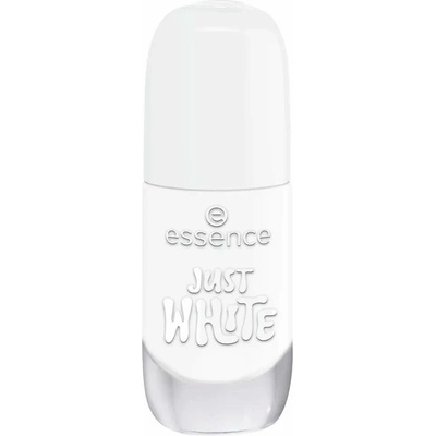 essence Lak na nehty Gel 33 Just white 8 ml