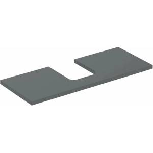 Geberit Плот за мивка Geberit One с централен изрез, 120 см, лаванова подложка (505.275.00.3)