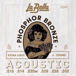 La Bella 7GPT Phosphor Bronze Струни за акустична китара (LB-7GPT)