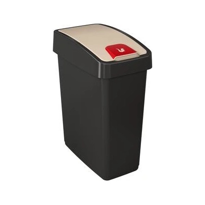 Keeeper Plastový odpadkový kôš Mange 25 l čierny