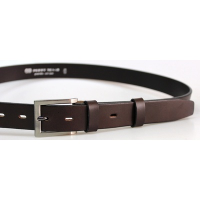Penny Belts kožený opasek 30-100-40 tmavě hnědý