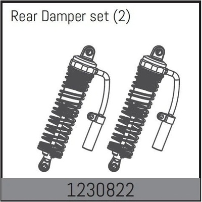 Absima 1230822 Rear Shock Set 2