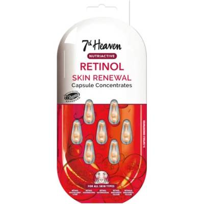 7th Heaven Капсули с възстановяващ концентрат Nutriactive Retinol, 7 броя