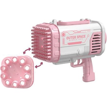 Felyx Toys Yifeng Базука Bubble Gun Outer Space 80 Балончета Розова