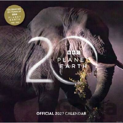 Oficiální nástěnný BBC: Planeta Země SQ 30,5 x 30,5|61 cm BBC Books 2027