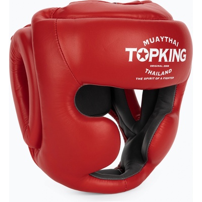 Top King Боксьорска каска Top King Full Coverage red
