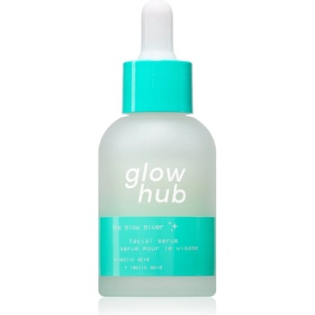Glow Hub The Glow Giver озаряващ серум за лице с гликолова киселина 30ml