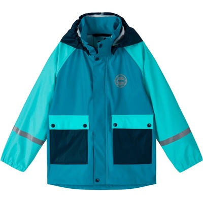 Reima Детско водоустойчиво яке Reima Kid's Suihku Raincoat Waterproof jacket - Aquatic Blue - размер 152 (EU) (703-7624-0119)