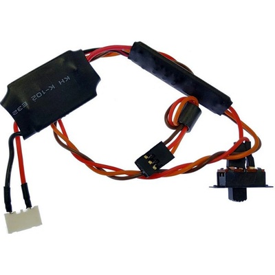 E-flite řídící jednotka LED osvětlení s vypínačem: Night Radian 2.0m EFL36505