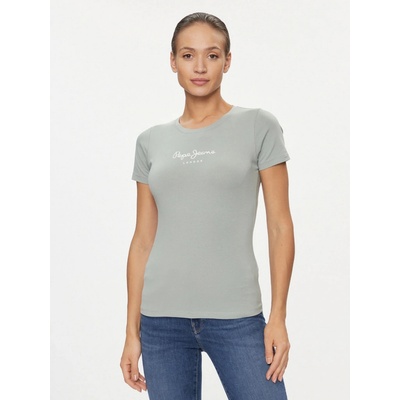 Pepe Jeans dámské tričko NEW VIRGINIA zelené