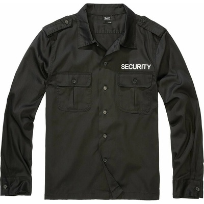 Brandit košile Security US Shirt Long Sleeve černá