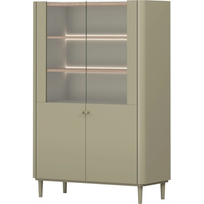 Nábytok Bogart Elivo 100 cm na nožičkách eukalyptus / dub baltic dune