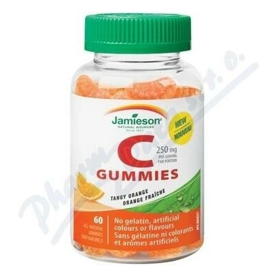 Jamieson Vitam.C Gummies pomer.past. 60 ks