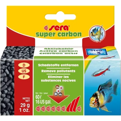 Sera Super Carbon активен въглен 29gr