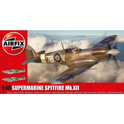 Airfix Classic Kit letadlo A05117A Supermarine Spitfire Mk.XII CF 30 A:48