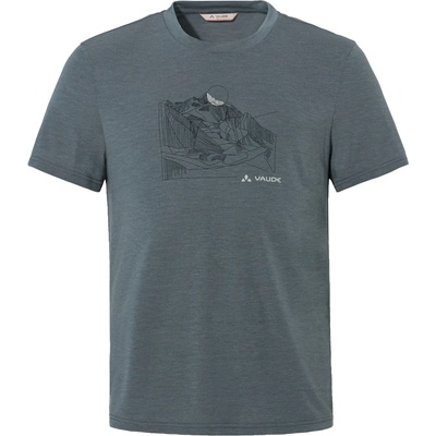 Vaude Мъжка спортна тениска Vaude Tekoa T-Shirt III Sport shirt - Heron - размер XXL (016-9314-1315)