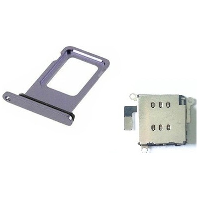 iPhone 11 dual čítačka SIM+tray purple