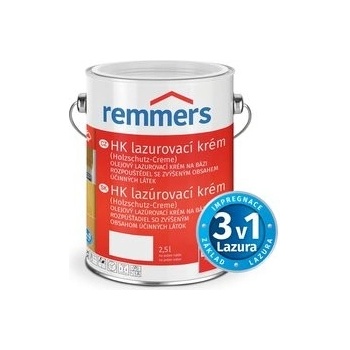 Remmers HK lazurovací krém 2,5 l bezfarebná