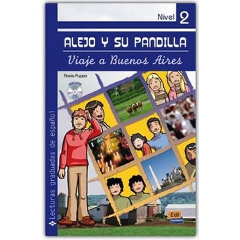 Alejo y su pandilla 2 En Buenos Aires Libro + CD
