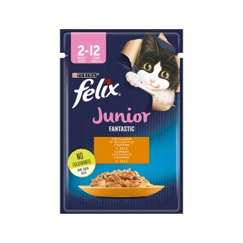 FELIX Junior Пилешко в желе - 85 г пакетче