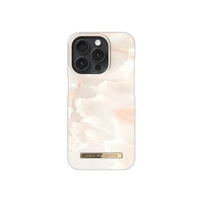 iDeal Of Sweden Fashion Apple iPhone 15 Pro - Rose Pearl Marble