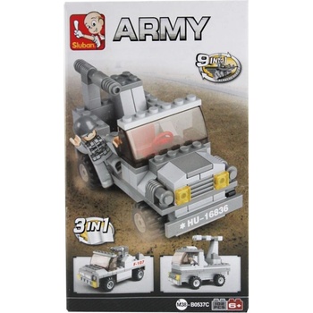 Sluban B0537C Aircraft Carrier Raketomet 3v1 125 ks