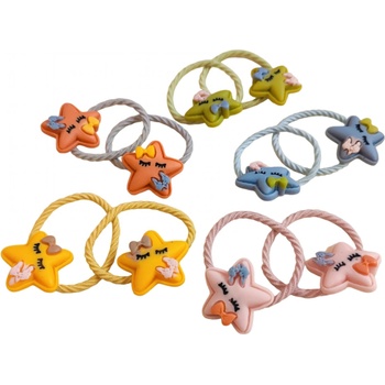 HARAHU Гумички за коса st-24160 - Многоцветен kp24160 (st-24160)