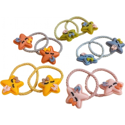 HARAHU Гумички за коса st-24160 - Многоцветен kp24160 (st-24160)