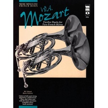 MOZART 12 Pieces for Two French Horns 12 skladeb pro dva lesní rohy + CD