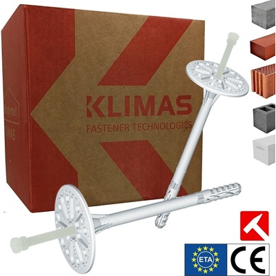 Klimas Fasádne hmoždinky plastový tŕň LTX 10X260mm - 100ks