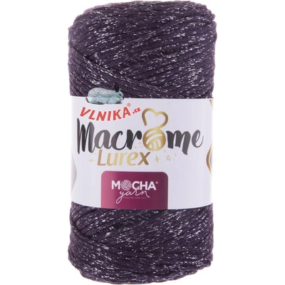 Mocha Yarn Příze Macrome Lurex Mocha Varianta: 21