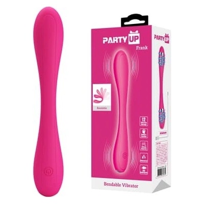 Party Up mini vibrátor nabíjaný cez USB Frank