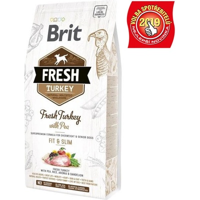 Brit Dog Fresh Turkey & Pea Light Fit & Slim 12 kg