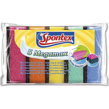 Spontex Megamax houbičky na nádobí 5 ks