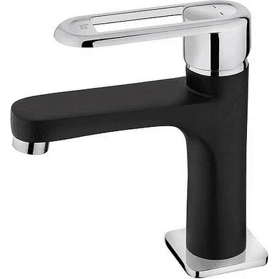 Strohm Teka Смесител за баня, за мивка, черен NEXOS (Б.195.ХРЧЕ)