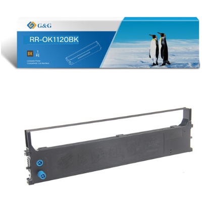Лента за матричен принтер OKI ML 1120/1190 - Black - P№ RR-OK-1120-BK - 4 милиона символа - G&G (Compatible-RR-OK1120BK)