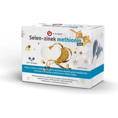 Galmed Selen-Zinok methionin forte 50+10 kapsúl