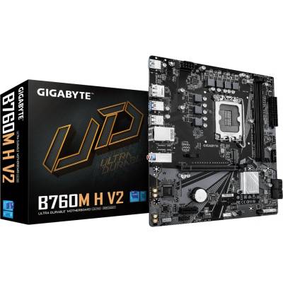 B760M H V2 1.0, 2xDDR5 4xSATA3 RAID HDMI DP 1xM2 GLAN 1xPCIEx16 1xPCIEx1 (B760M H V2 1.0)